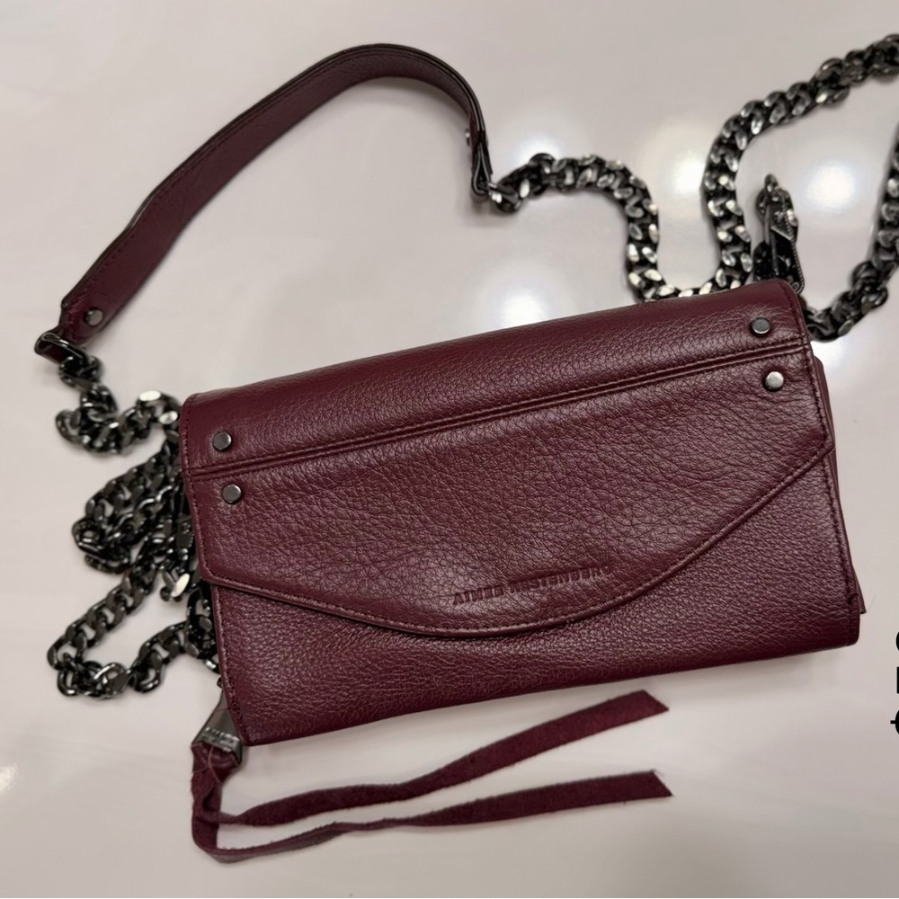 Aimee Kestenberg Burgundy Crossbody Bag